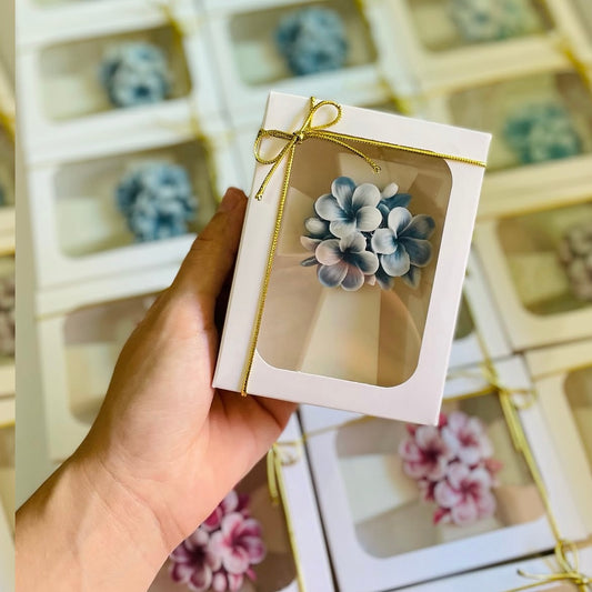 Cross with flower