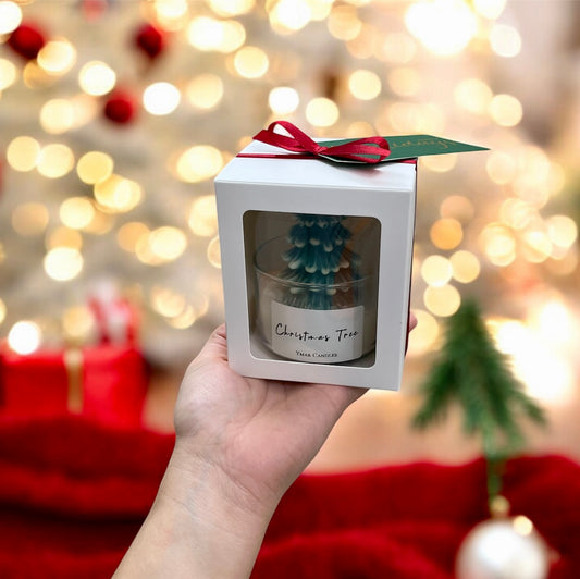 Pino en Envase de Cristal Regalo