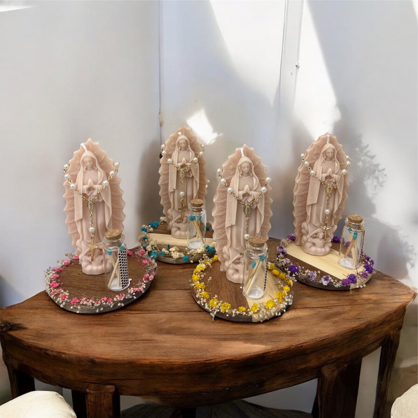 Virgen centro de mesa