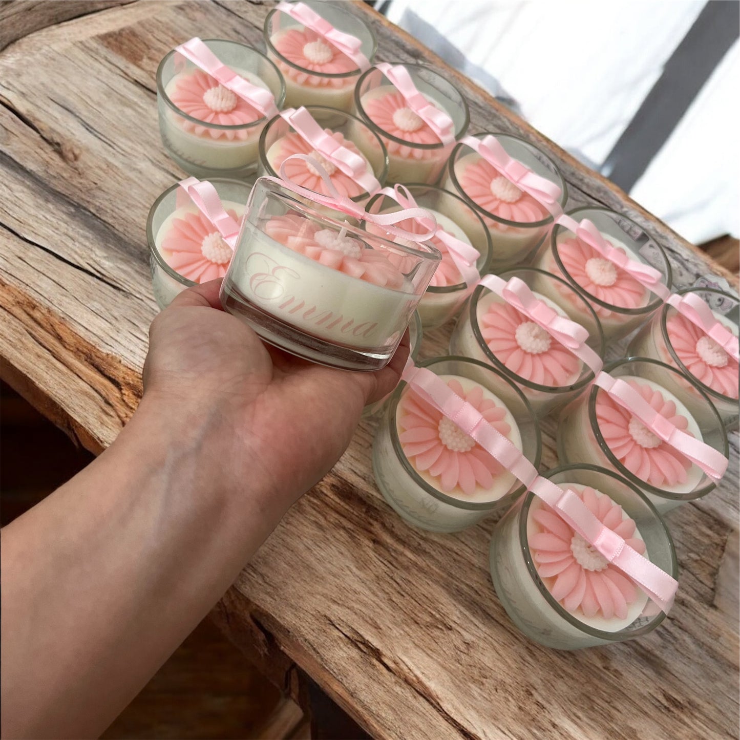 Margarita in a jar with a name