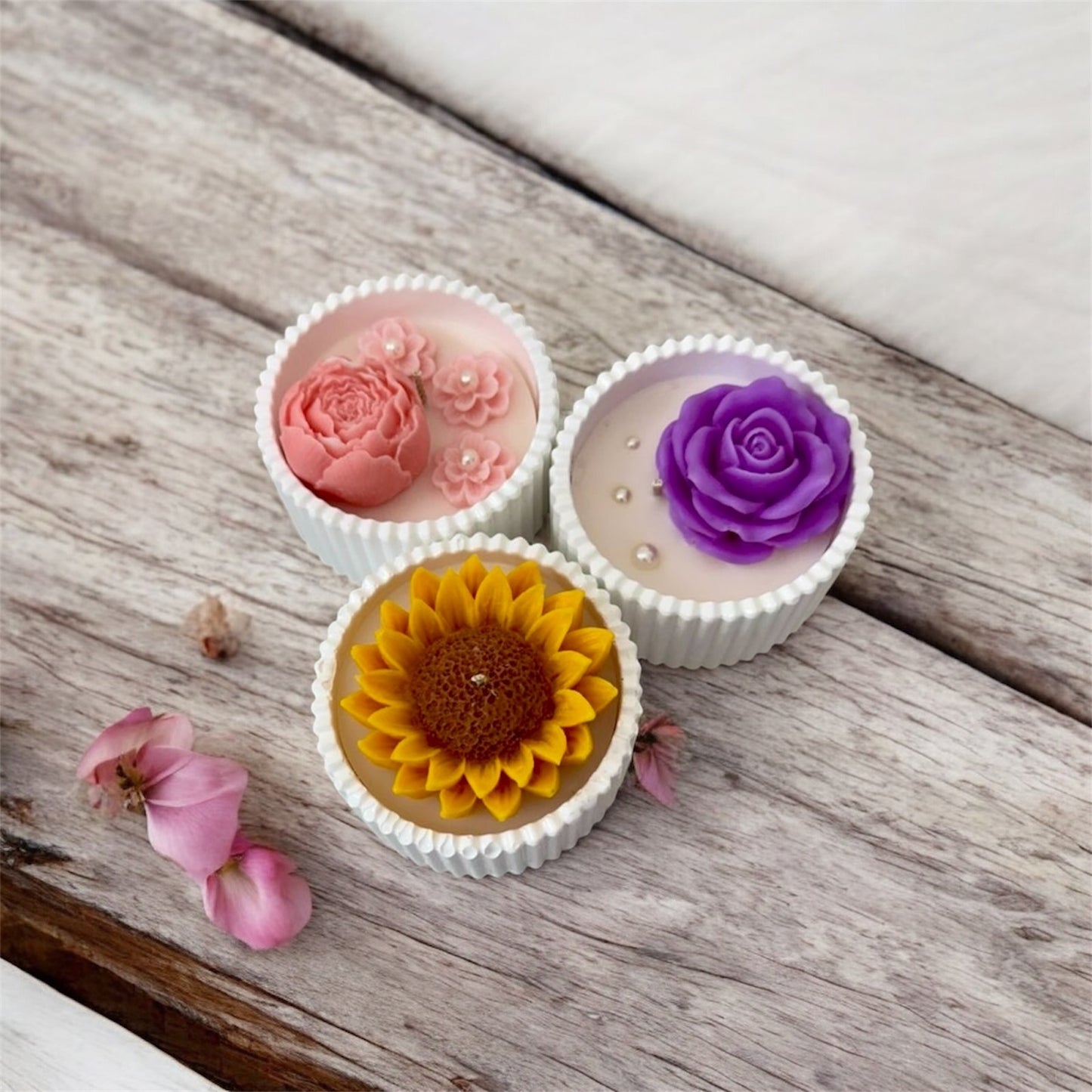 Flower in ceramic jar