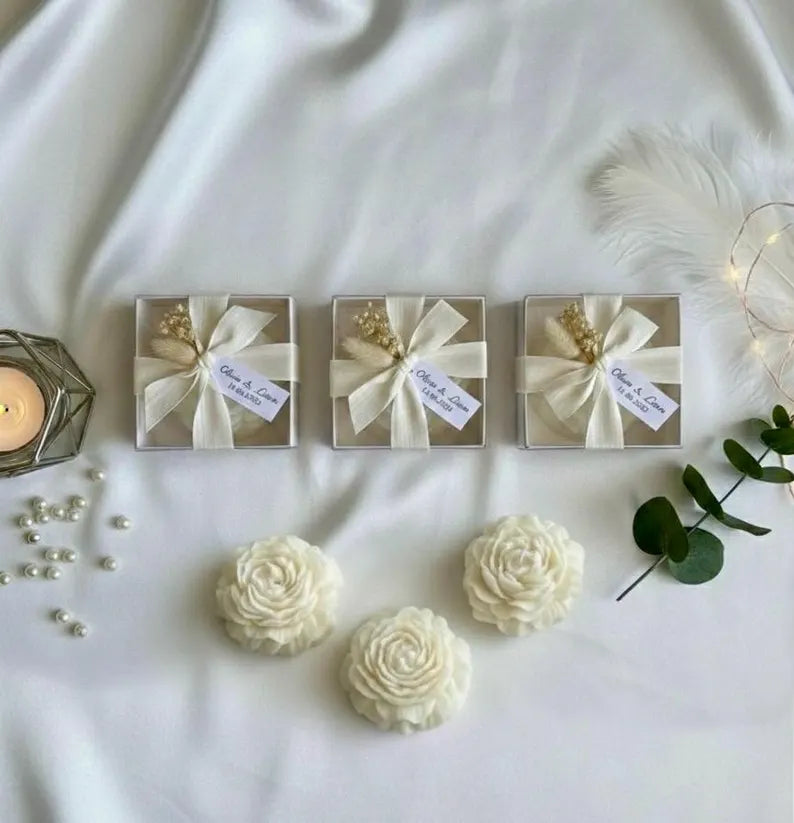 Flower in a clear box