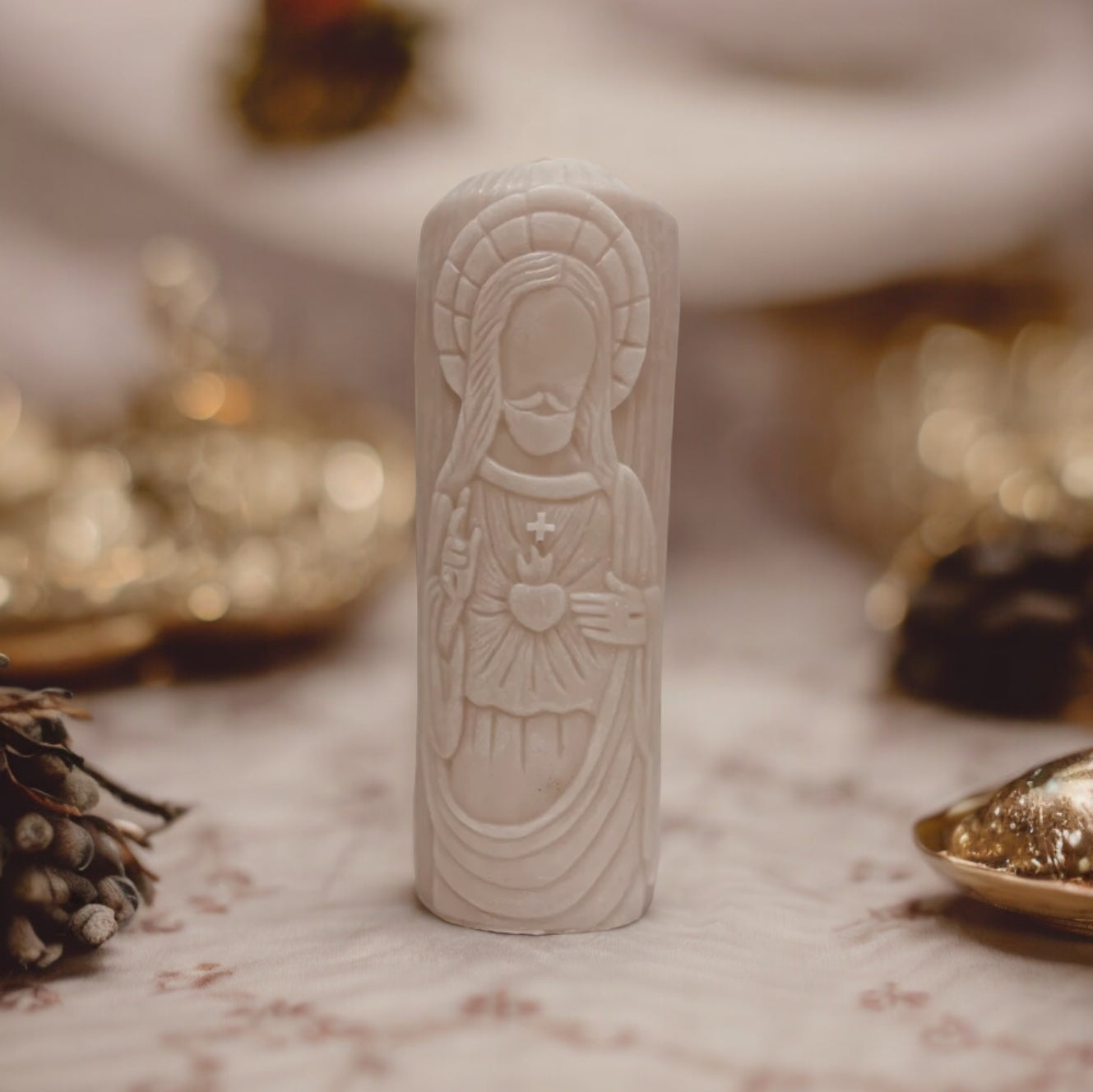 Sacred heart candle of Jesus