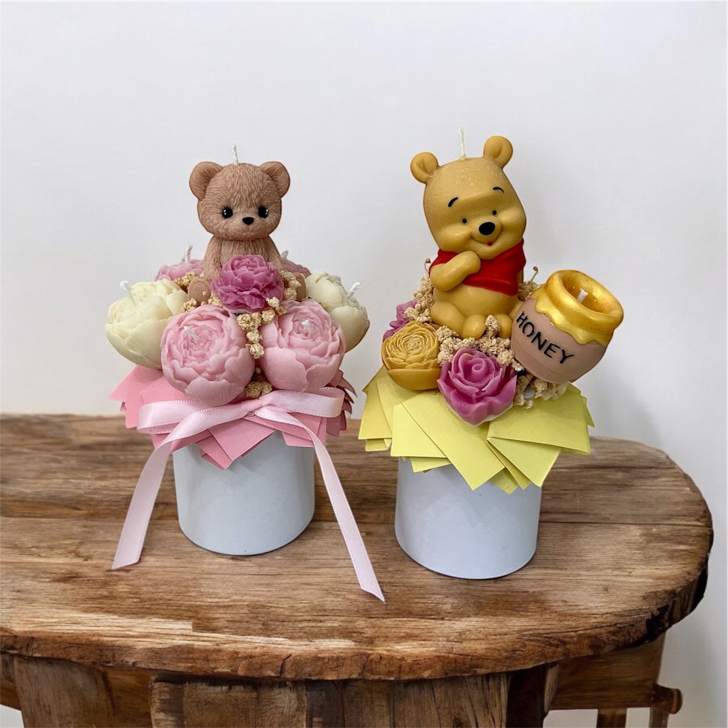 Winnie the Pooh and teddy bear bouquet